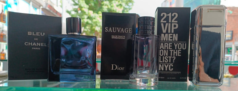 PROMO 63 (SAUVAGE + BLEU + 212 VIP MEN) 100 ML CALIDAD AA